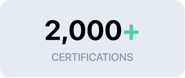 2k certifications